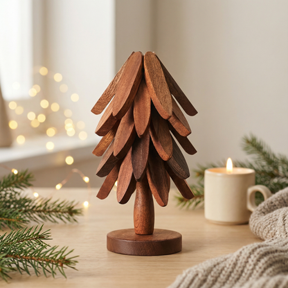 CozyTree™ – Drewniana Choinka Wielofunkcyjna